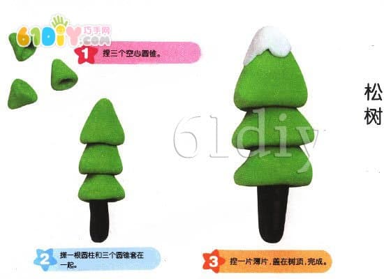 Arbor Day Handmade - Plasticine made of pine