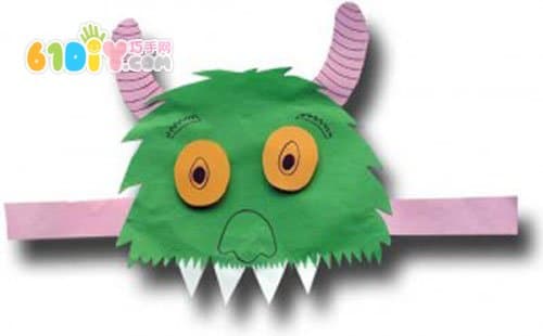 Kindergarten manual - the headgear of the little monster