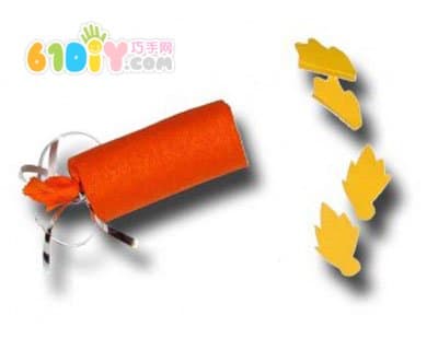 Kindergarten environmental protection manual: paper tube fish DIY