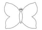 Butterfly stick figure