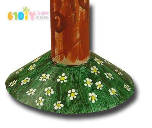 Children's Spring Handmade - Handmade Tree with Newspaper Paper Tube