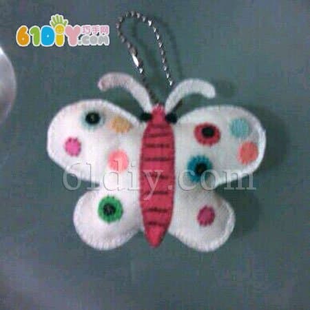 Non-woven bag handmade butterfly