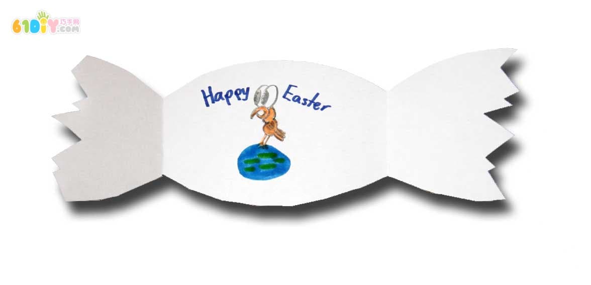 Easter Card DIY: Cute Eggs