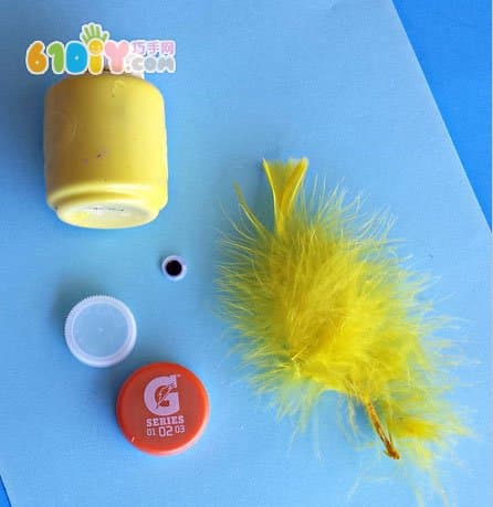 Easter parent-child DIY bottle chick