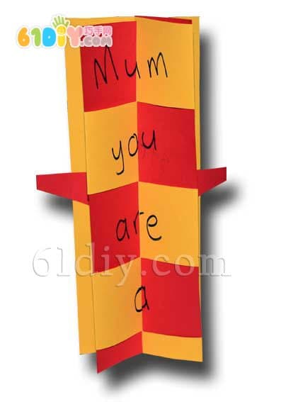 Mother's Day Card Handmade: Tell Mom's Secret