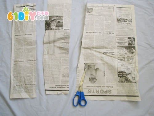 How to make environmental protection clothes with newspapers
