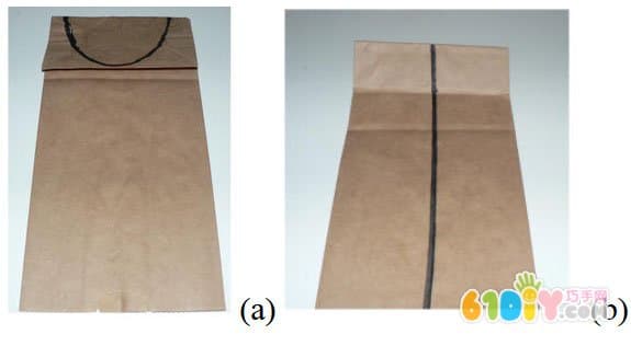 Paper bag DIY making Indian costumes