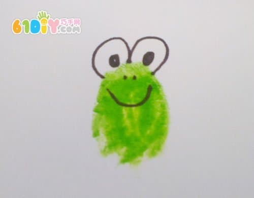 Funny frog fingerprints