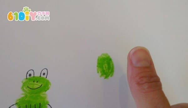 Funny frog fingerprints