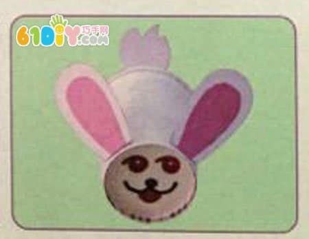 Paper cup bunny handmade DIY