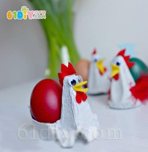 Egg box cock handmade