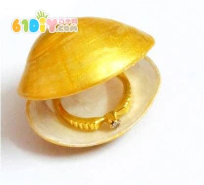Shell DIY making jewelry box