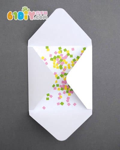 How to make a three-dimensional love greeting card