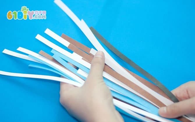 DIY making a paper angel