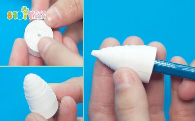 DIY making a paper angel
