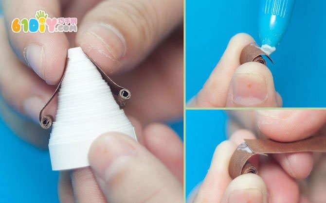 DIY making a paper angel