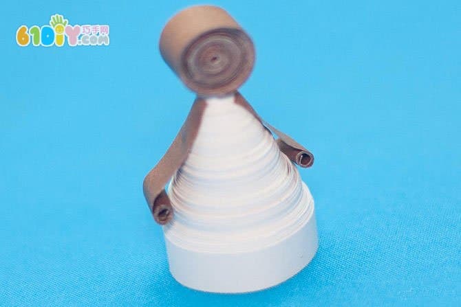 DIY making a paper angel