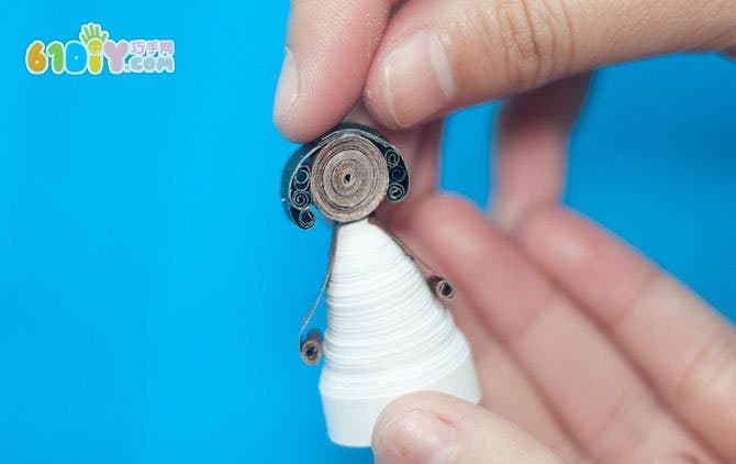 DIY making a paper angel