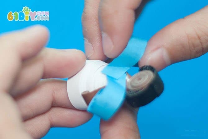 DIY making a paper angel