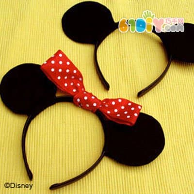 Ultra-simple Mickey Mouse Head Cover