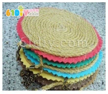 Life DIY: hemp rope coaster