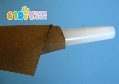 Paper tube DIY making shofar