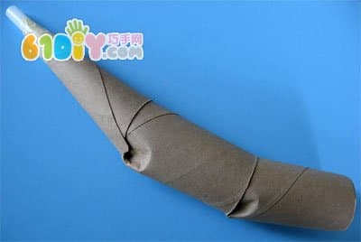 Paper tube DIY making shofar