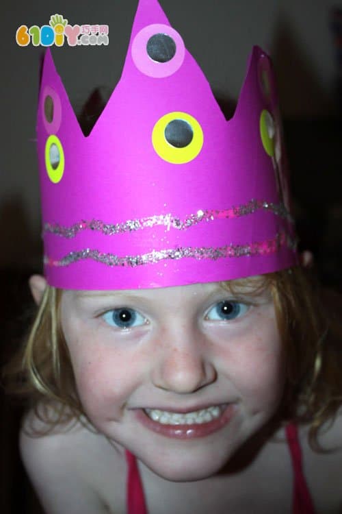 Homemade Crown Birthday Hat