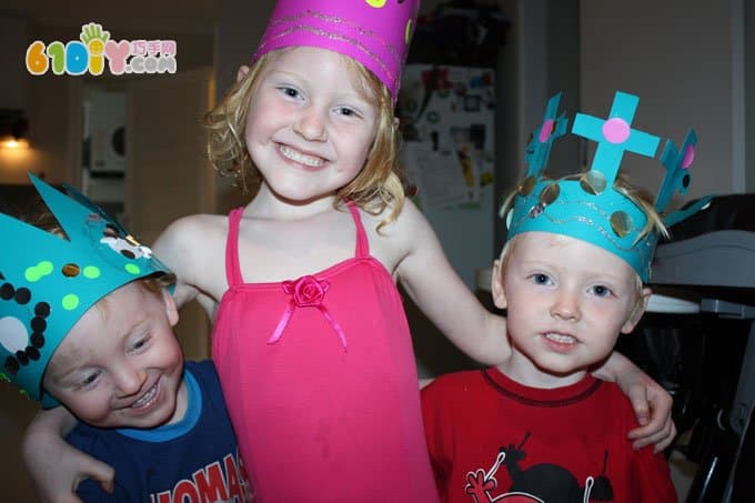 Homemade Crown Birthday Hat