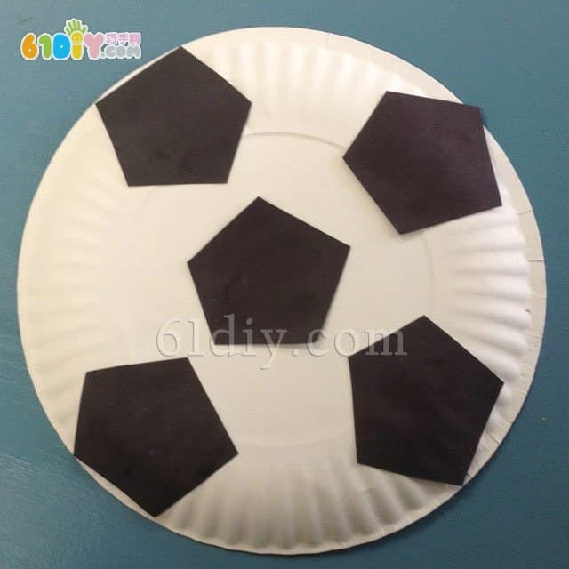 World Cup DIY Simple Paper Tray Football