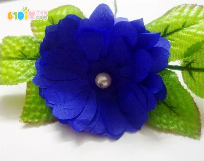 Paper flower production diagram