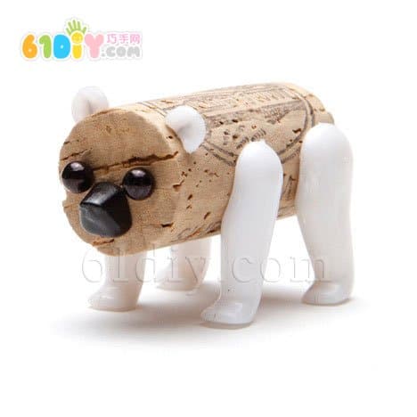 Red wine cork DIY various cute animals