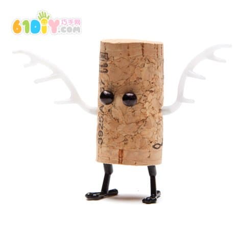 Red wine cork DIY various cute animals