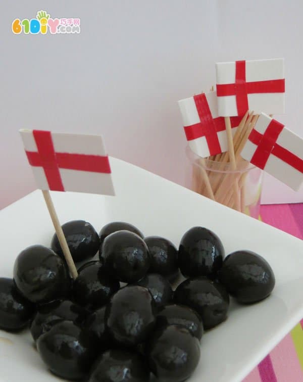 England flag handmade England Straw Flag