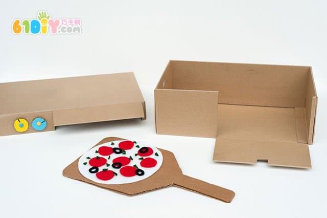 Shoe box handmade pizza oven