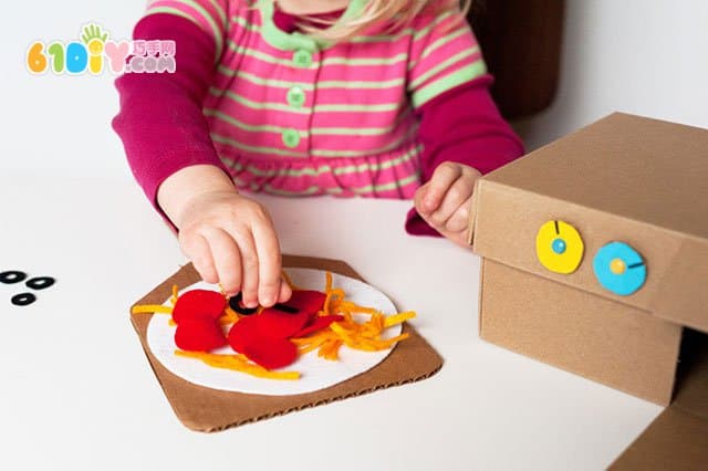 Shoe box handmade pizza oven