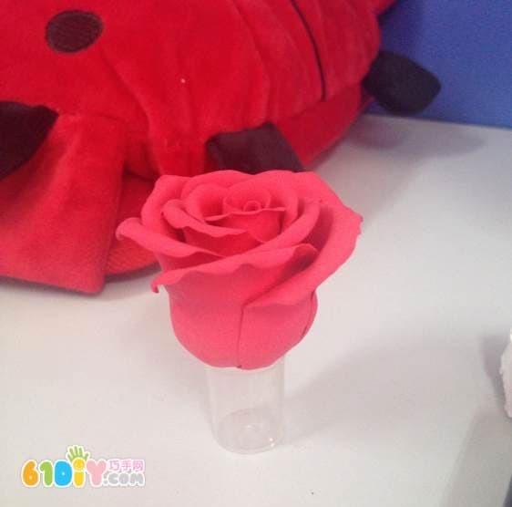 Clay making roses