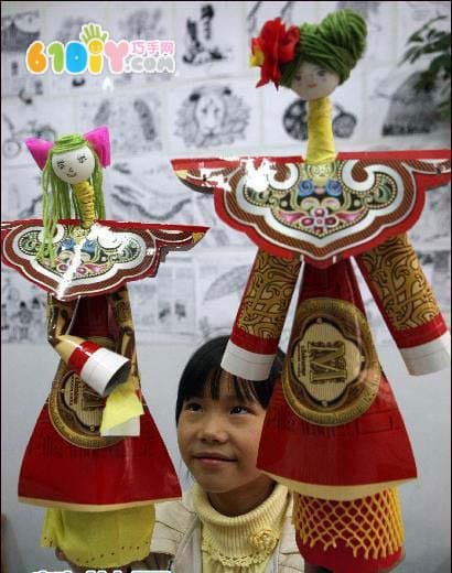 Moon Cake Box DIY Classical Doll