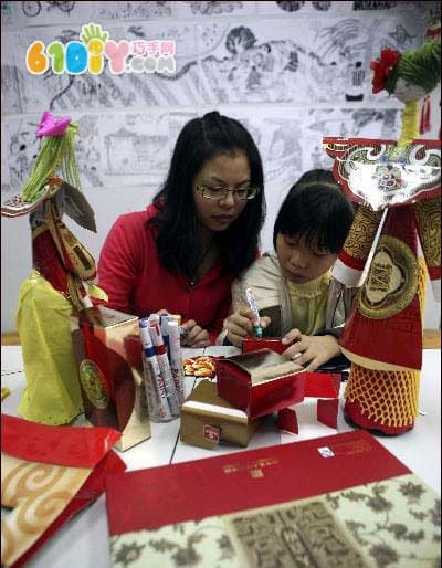 Moon Cake Box DIY Classical Doll