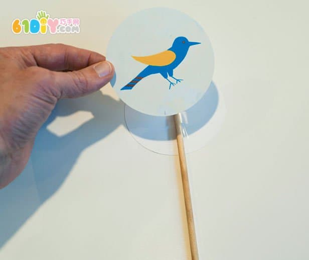 Children's handmade: flying birds