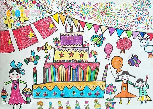 Celebrate the paintings of the National Day