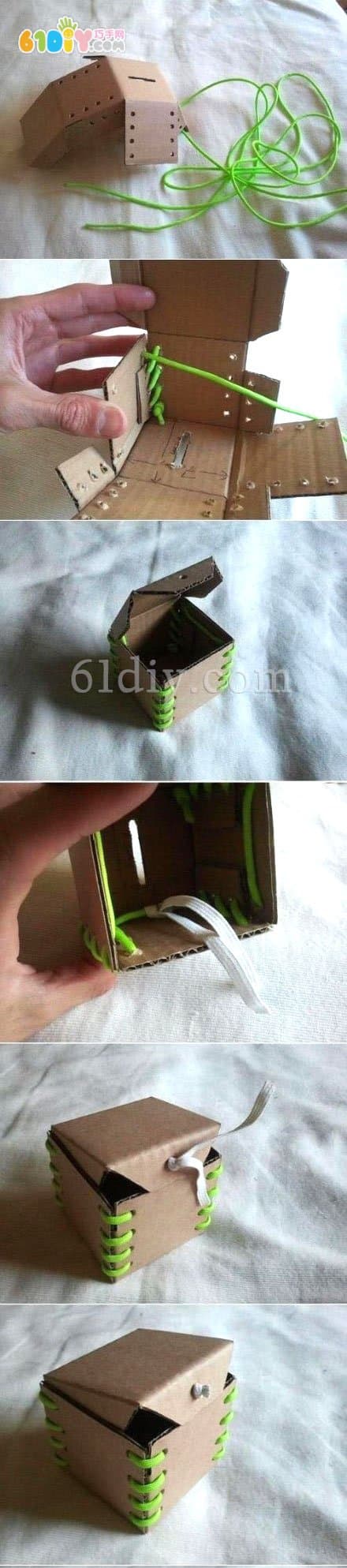 Handmade Carton Piggy Bank