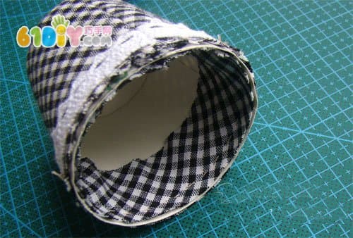 Paper cup handmade flower pot