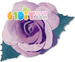 Handmade Clay Rose