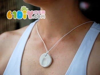 Clay Fingerprint Necklace