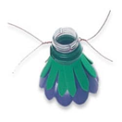 Beverage Bottle Flower Lampshade