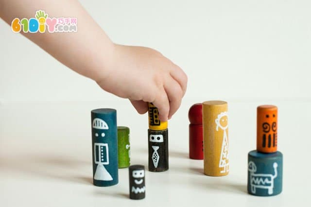 Handcrafted Wooden Cylinder