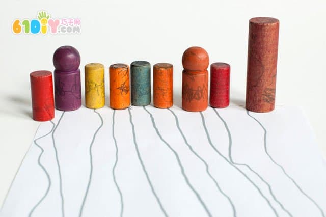 Handcrafted Wooden Cylinder