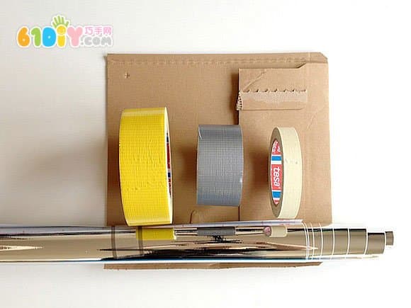 Cardboard Making Kaleidoscope
