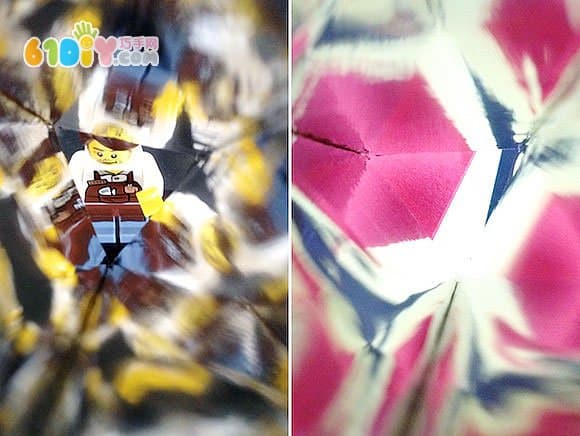 Cardboard Making Kaleidoscope